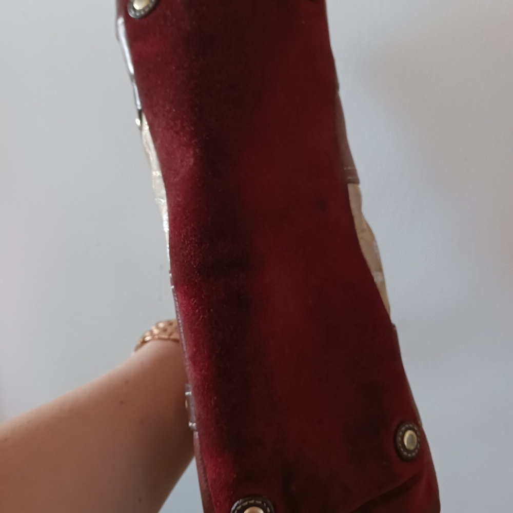 Authentic Coach Patchwork Handbag - Picture 8 of 9